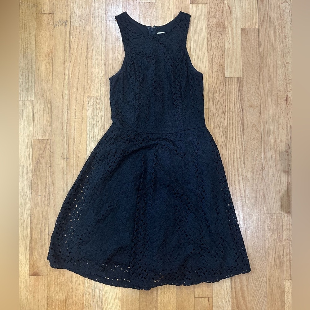 Xhilaration Black Lace Dress